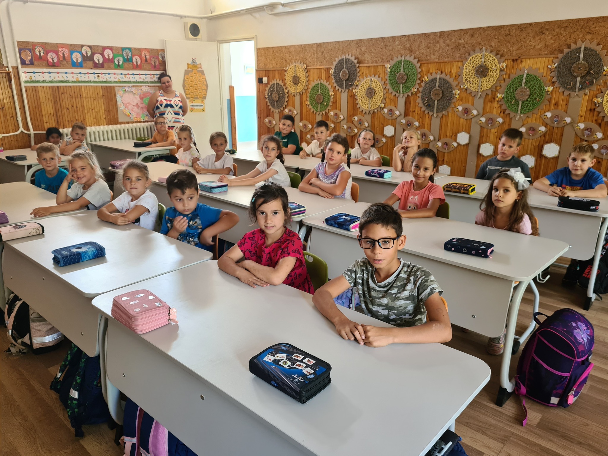 Megújult elsős tanterem