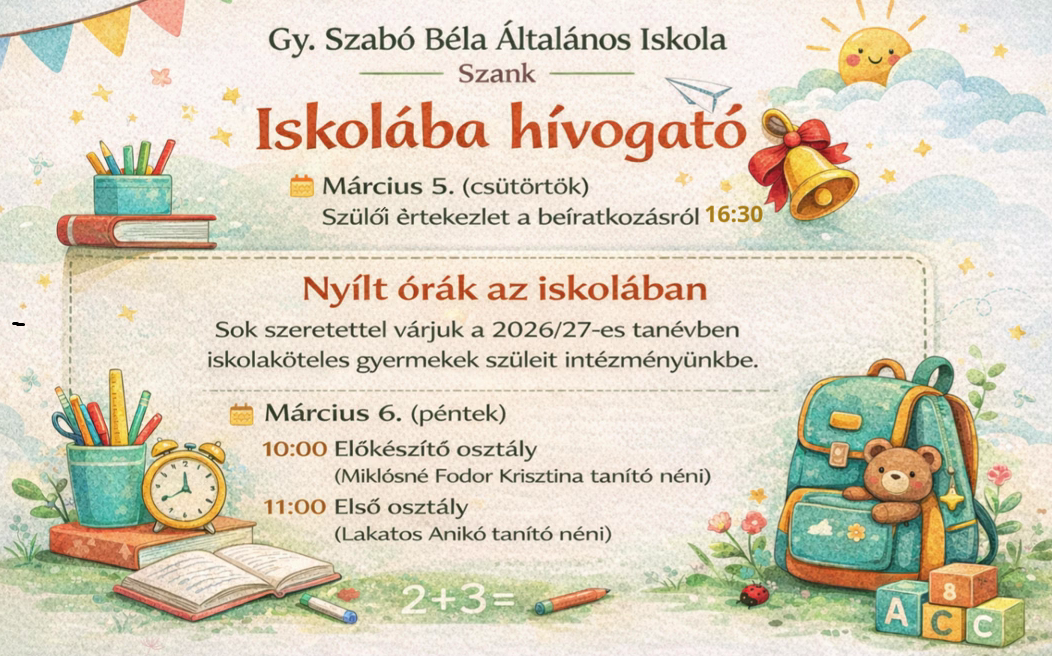 Iskolába Hívogató